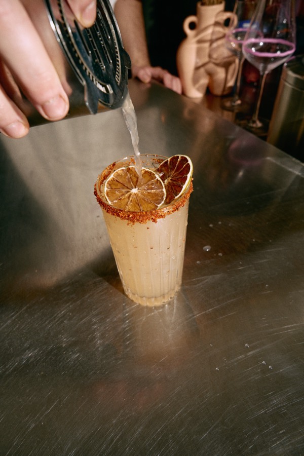 Cocktail at the bar